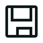 Save SVG Icon